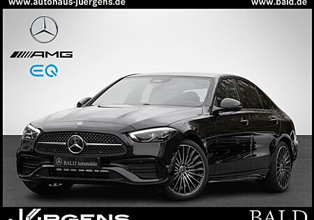 Mercedes-Benz C 200 +AMG+MBUX+LED+Pano+Burm+Night+360+Totw+AUT