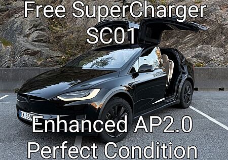 Tesla Model X X/FREE SUPERCHARGING SC01/AP2.0/Accedent free