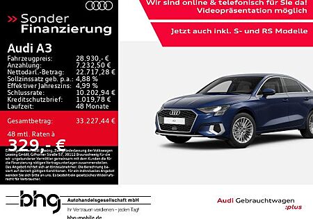 Audi A3 35 TFSI Limousine S tronic advanced