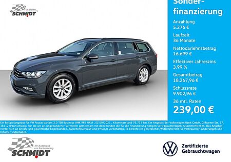 VW Passat Variant Volkswagen 2.0 TDI Business AHK RFK NAVI