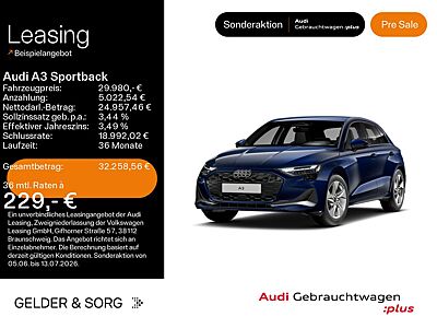 Audi A3 Sportback 35 TFSI advanced Sportsitz*RFK*ACC