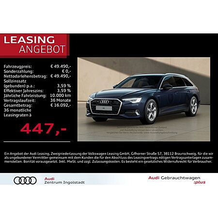Audi A6 leasen