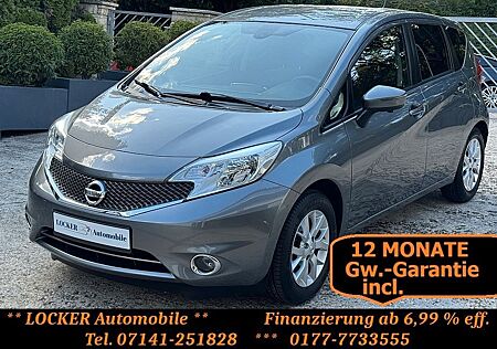 Nissan Note 1.2 ACENTA+ PURE Drive Kamera Alu Navi 1Han