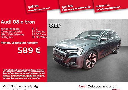 Audi Q8 e-tron 55 qu. S line *Matrix*HuD*Air*22kW*