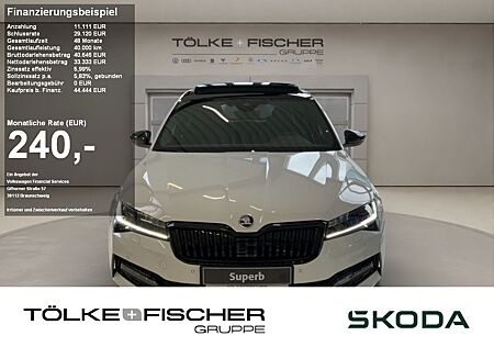 Skoda Superb SportLine NAVI DCC Panodach LED eSitz