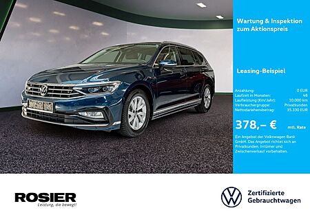 VW Passat Variant Volkswagen Elegance 2,0 l TSI DSG STANDHZ.