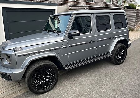 Mercedes-Benz G 450 d - Platin Magno matt silber - grau