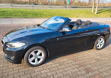 BMW 218d Cabrio Advantage, Klima, Lenkradhzg, AHK