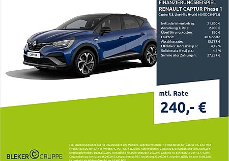 Renault Captur Phase 1 R.S. Line Mild Hybrid 160