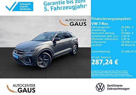 VW T-Roc Volkswagen R-Line 1.5 TSI*IQ.Light*ACC*Navi*Klima