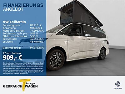 Volkswagen T7 California 2.0 TDI DSG Ocean Navi GJR AHK