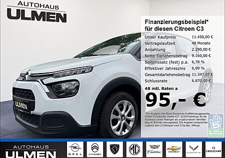 Citroën C3 Feel PureTech 82 83 EU6d S&S Klimaanlage Temp