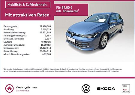 VW Golf Volkswagen VIII 1.5 TSI, GRA, Sitzhzg, AppConnect, LED