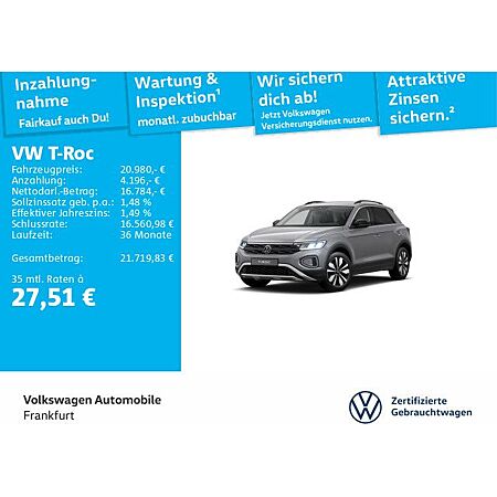 VW T-Roc leasen