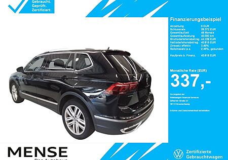 VW Tiguan Volkswagen 2.0 TDI DSG 4Motion Elegance |AHK|Matrix