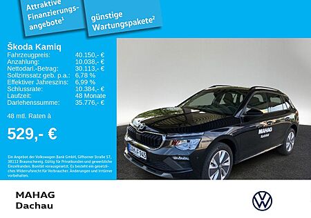 Skoda Kamiq Selection 1.5 TSI Matrix-LED Navi Pano Par