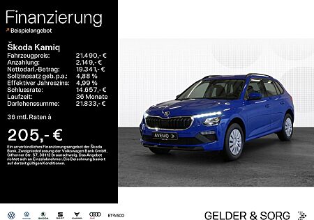 Skoda Kamiq Essence 1,0 TSI SHZ | DAB | PDC | LED