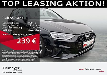 Audi A4 Avant 40 TDI Q S LINE LEDER LM18 KAMERA OPTIK