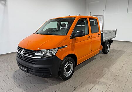 VW T6 Transporter Volkswagen T6.1 Pritsche-Doka (6-Si.),Klima,Radio,AHK