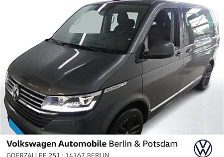 VW T6 Multivan Volkswagen T6.1 Multivan 2.0 TDI DSG High 4M Navi Teilleder