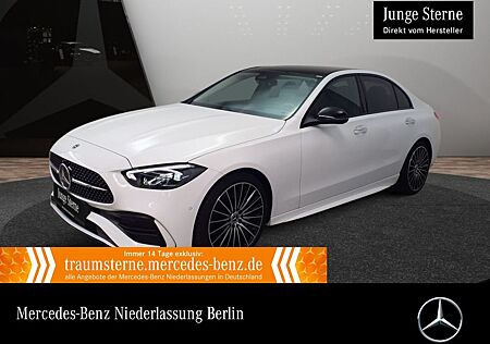 Mercedes-Benz C 200 AMG/Night/Pano/Burmester/Adv+/360°/Distr