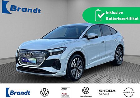 Audi Q4 e-tron Q4 Sportback e-tron 40 82kWh WÄRMEPUMPE+LED+PANO