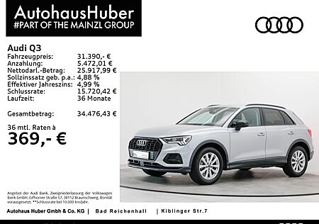 Audi Q3 35 TDI S tronic advanced AHK Carplay LED ACC