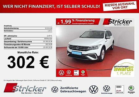 VW Tiguan Allspace Volkswagen Life 1.5TSI DSG 302,-ohne Anzahl