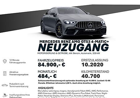 Mercedes-Benz AMG GT 53 MAGNO/360°/DISTRO+/SHZ/PANO Sportp.
