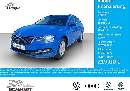 Skoda Superb Combi 1.5 TSI Ambition DSG ACC LED NAVI