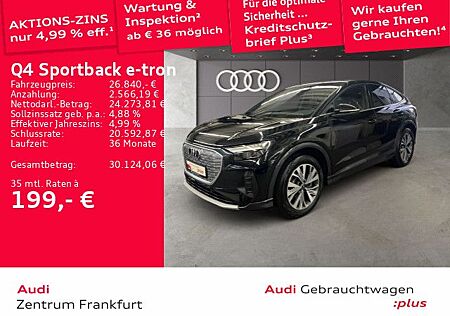 Audi Q4 e-tron Q4 Sportback 40 e-tron advanced LED Navi Tempoma