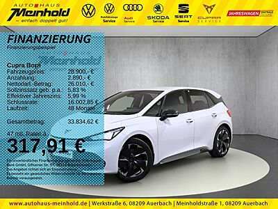 Cupra Born 170, Wärmepumpe, Kamera, Navi, Totwinkel