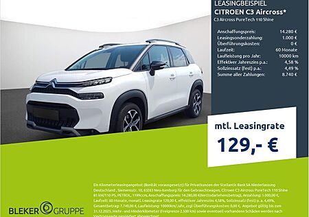 Citroën C3 Aircross PureTech 110 Shine