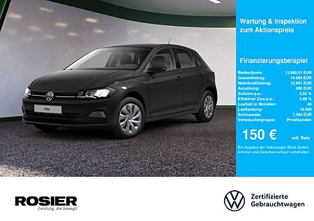 VW Polo Volkswagen Comfortline 1,0 l KLIMA BT PDC