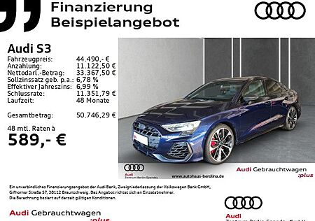 Audi S3 Lim. *MATRIX*PANO*HuD*SONOS*NAV+*Virt.C+*ACC*