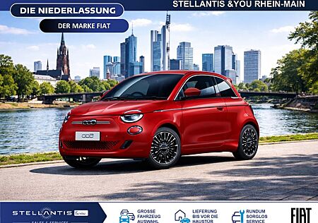 Fiat 500E La Prima Navi LED Klimaaut.