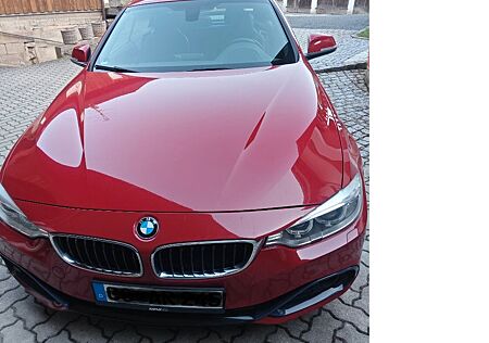 BMW 420d Cabrio Sport Line mit HardTop, ROT