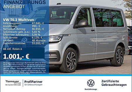 VW T6 Multivan Volkswagen T6.1 Multivan DSG AHK LED CLIMATRONIC