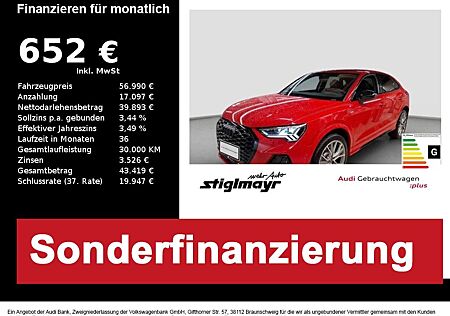 Audi Q3 Sportback S-line 40 TDI quattro S-tronic AHK+