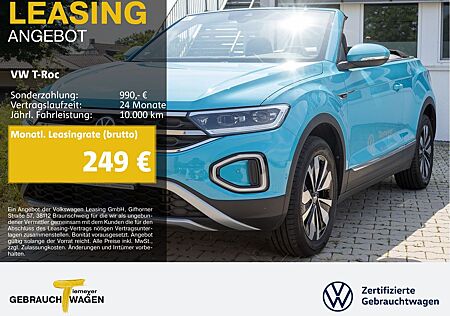 VW T-Roc Volkswagen Cabrio 1.0 TSI MOVE STHZG NAVI LM17