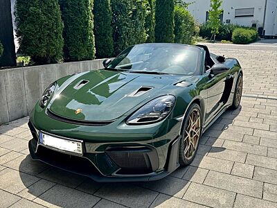 Porsche Spyder RS PTS Underberggrün Weissach MwSt. ausw.