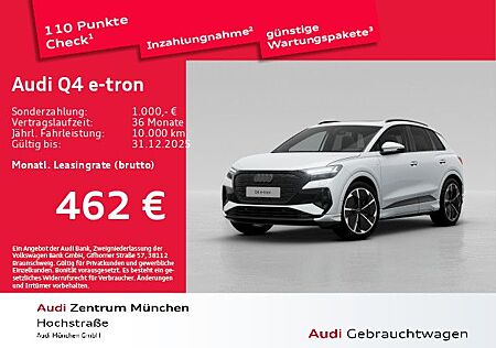 Audi Q4 e-tron 45 qu. S line Pano/HuD/Navi+