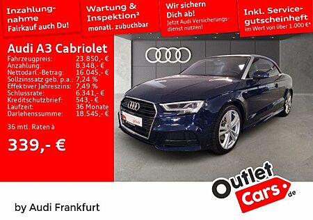 Audi A3 Cabriolet 2.0 TFSI design quattro LED B&O Led