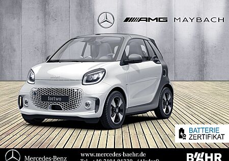Smart ForTwo cabrio EQ Passion/22KW/SHZ/Tempomat/15"