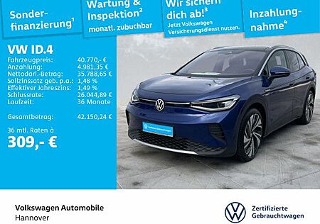 VW ID.4 Volkswagen Pro Performance Navi AHK Pano LED PDC ACC