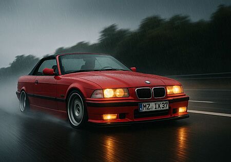 BMW 320 E36 Cabrio M -PAKET - Leder - M3 Felgen - Org.