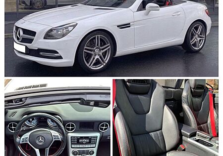Mercedes-Benz SLK 200 AMG Sportpaket-Pano-ILS-8x18" AMG-Scheckheft-TÜV
