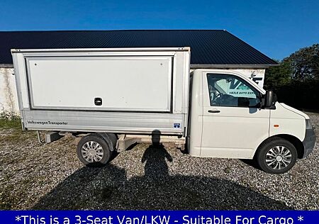VW T5 Transporter Volkswagen 2.5 TDI 6-Aut Pritsche Long + BOX