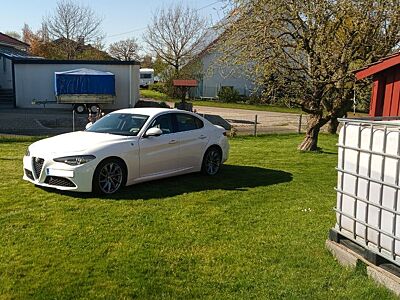Alfa Romeo Giulia 2.2 Diesel 180PS 8fach bereift