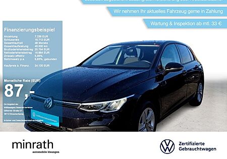 VW Golf Volkswagen VIII Life 1.5 eTSI DSG APP+NAVI+VIRT+ACC+LE
